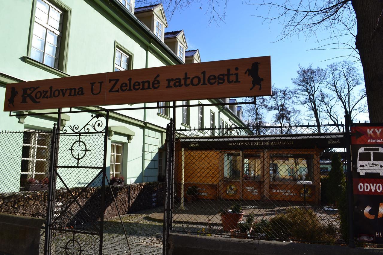 Zelena Ratolest Hotel เชสเกบูดิเยโจวิตเซ ภายนอก รูปภาพ